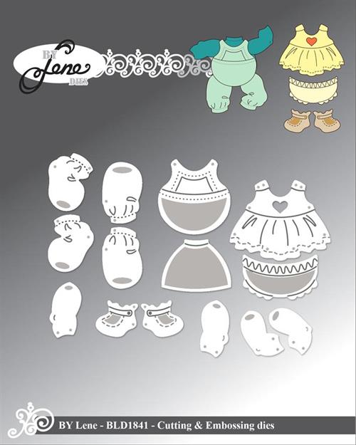 By Lene dies Tøj til BLD1839 Sørste 3x2,7cm